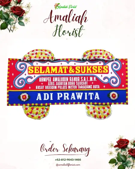 Papan Bunga Ucapan Selamat Jejalenjaya